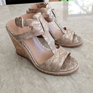 Wedge sandals by Sigerson Morrison 8.5